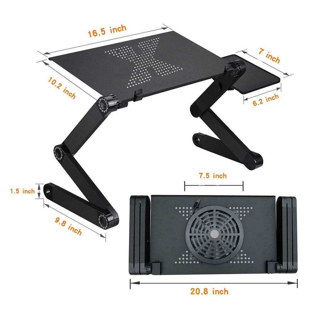 Laptop Stand With Adjustable Folding Ergonomic Design