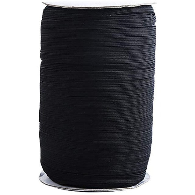 1/8 Inch Braided Elastic Cord 200 Yard Spool Heavy Stretch Latex Material