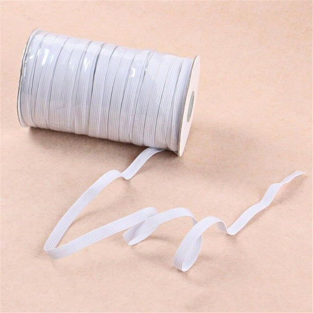 DIY Braided Elastic Band Cord For Sewing 1/8 1/4 inch 3MM 6MM