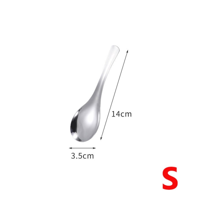 Stainless Steel Soup and Ice Cream Spoon