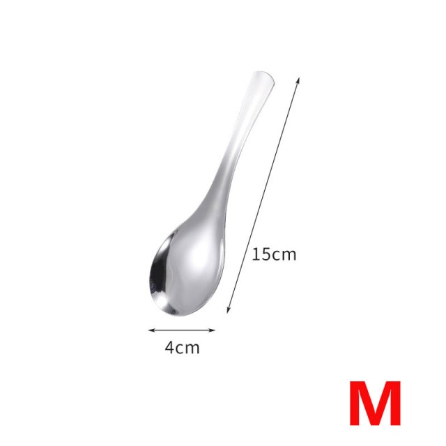 Stainless Steel Soup and Ice Cream Spoon