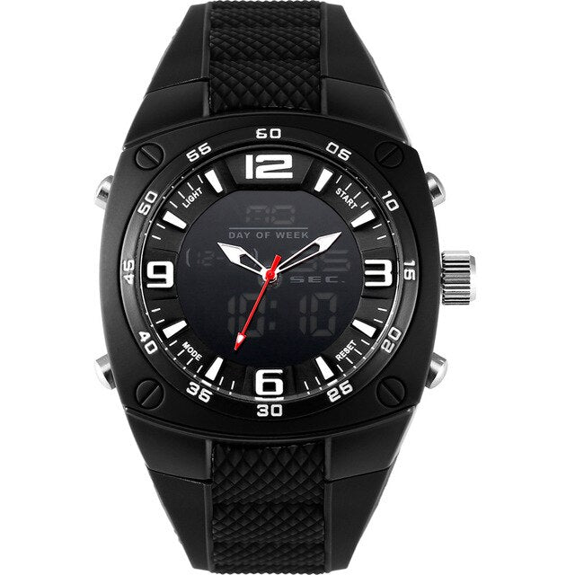 Men Analog & Digital Quartz Fashion & Military Style Wristwatches By: SMAEL