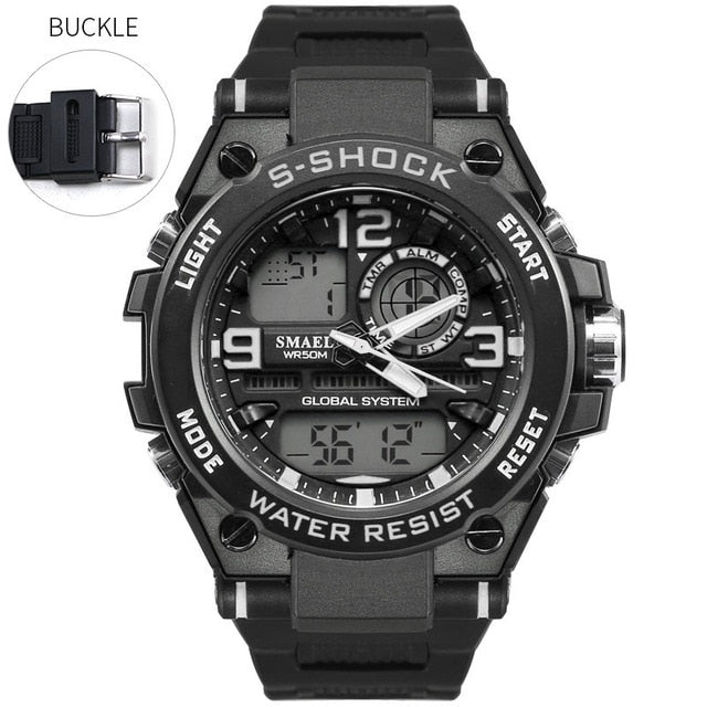 MEN FASHION SPORTS WATCH: BY SMAEL