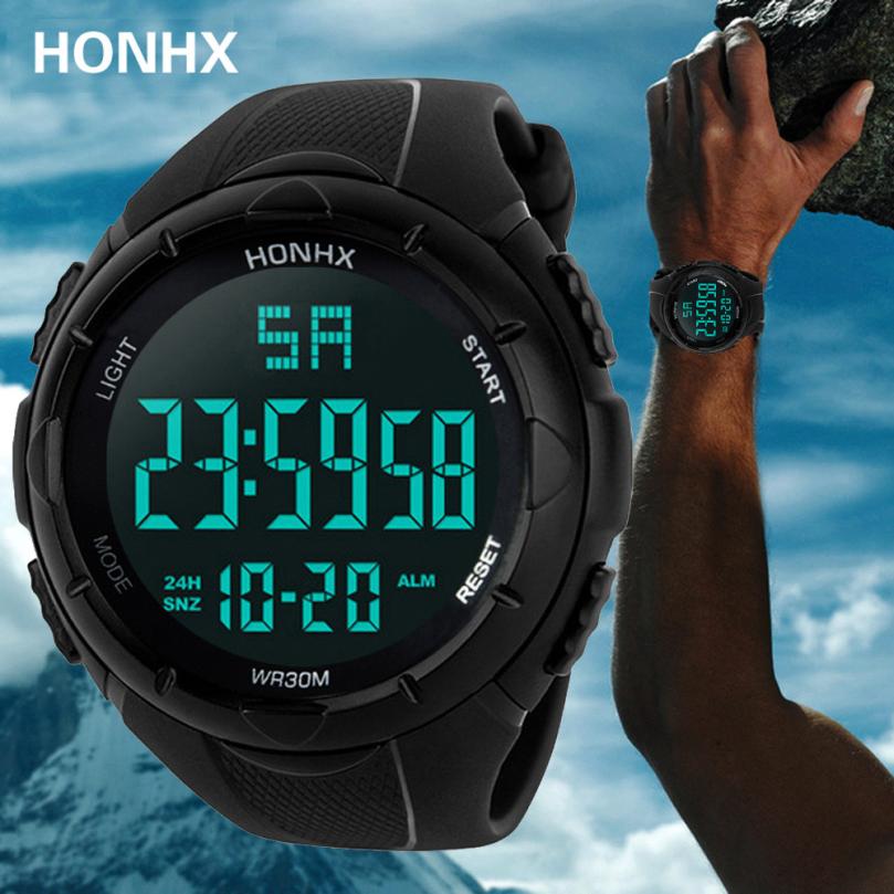 Men LED Digital Water Proof Sport Watch (Swimming & Diving)