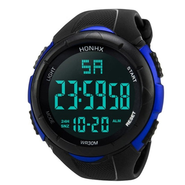 Men LED Digital Water Proof Sport Watch (Swimming & Diving)