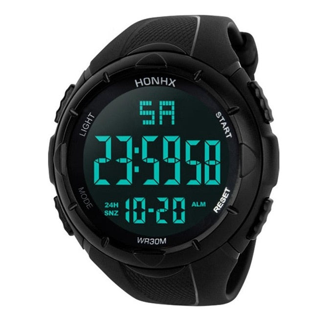 Men LED Digital Water Proof Sport Watch (Swimming & Diving)