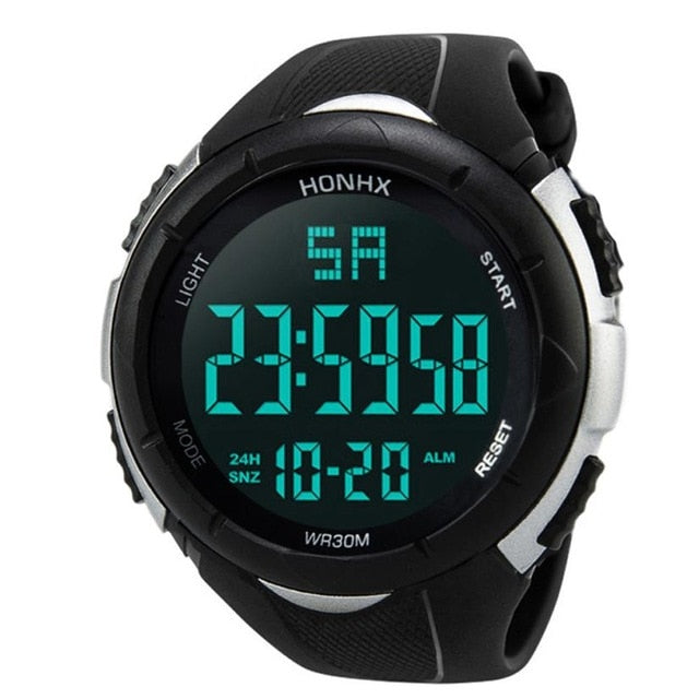 Men LED Digital Water Proof Sport Watch (Swimming & Diving)