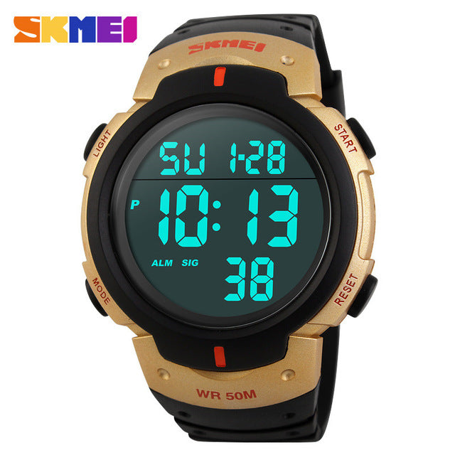 LED Digital Sports Wrist Watch for Men