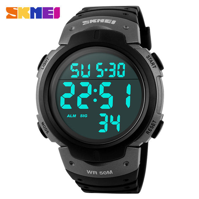 LED Digital Sports Wrist Watch for Men