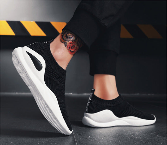 LAKESHI 2019 New Men Sneakers Tennis