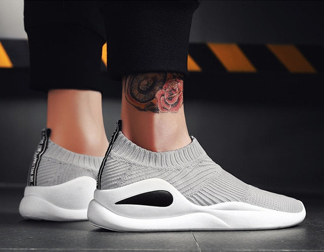 LAKESHI 2019 New Men Sneakers Tennis