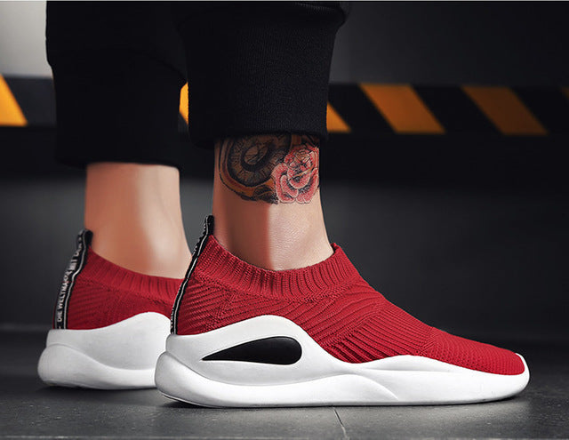 LAKESHI 2019 New Men Sneakers Tennis