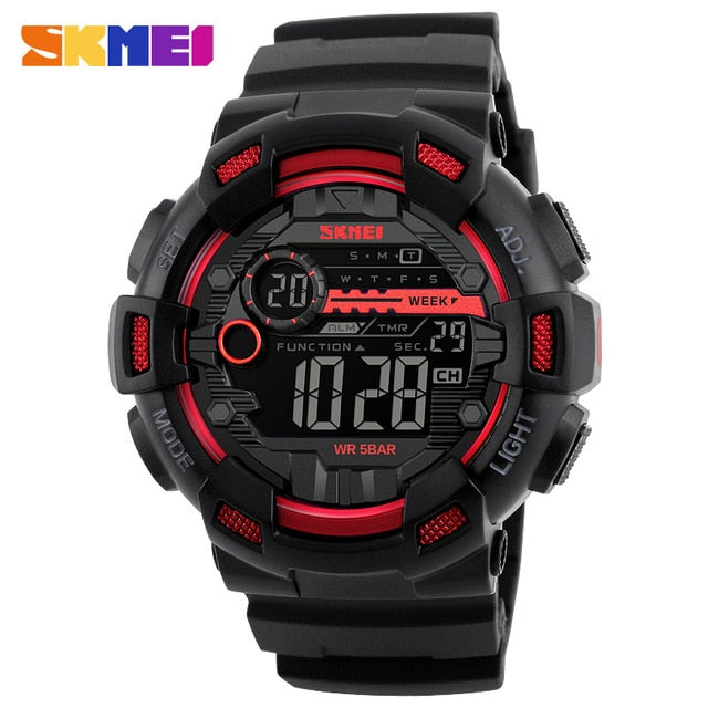 SKMEI Men Waterproof LED Digital Sports Watches.