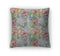 Throw Pillow, Floral With Flowers