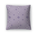 Throw Pillow, Lilac Pattern