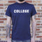 College T-Shirt (Mens)