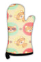Oven Mitt, Pattern With Cute Baby Tigers