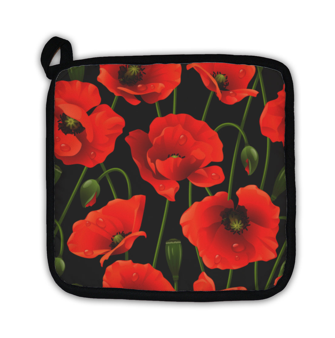 Potholder, Poppy