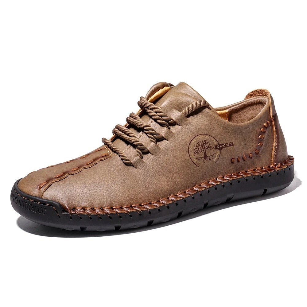 MEN HANDMADE LEATHER CASUAL SHOES