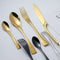 8-24PCS Buyer Star Stainless Steel Dinnerware - Include Knife Fork Spoon