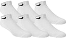 Nike Performance Cotton Cushioned White Low Cut Socks