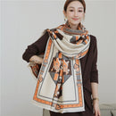 2022 Luxury Cashmere Scarf For Winter