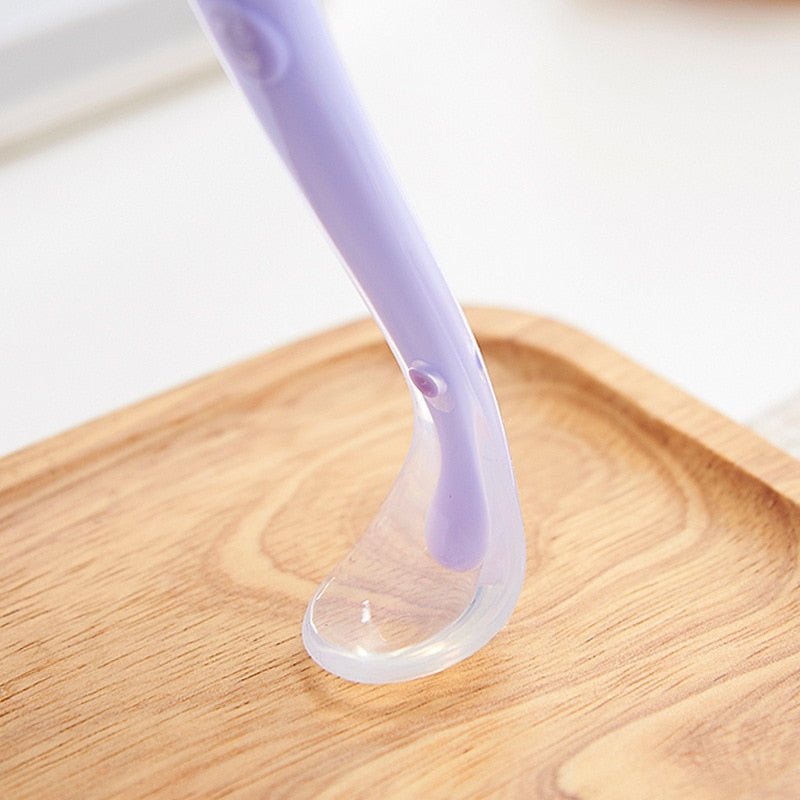 Silicone Baby Feeding  Spoons