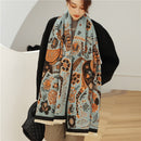 2022 Luxury Cashmere Scarf For Winter