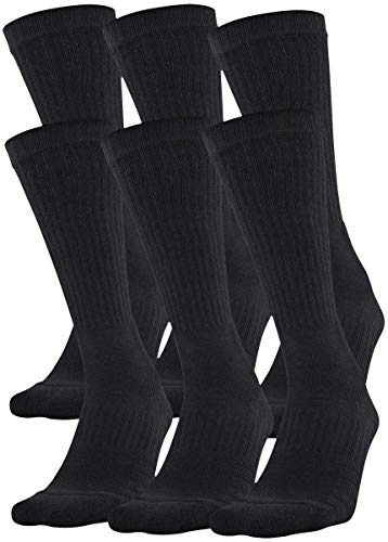 Under Armour Adult Training Cotton Crew Socks for Men and Women
