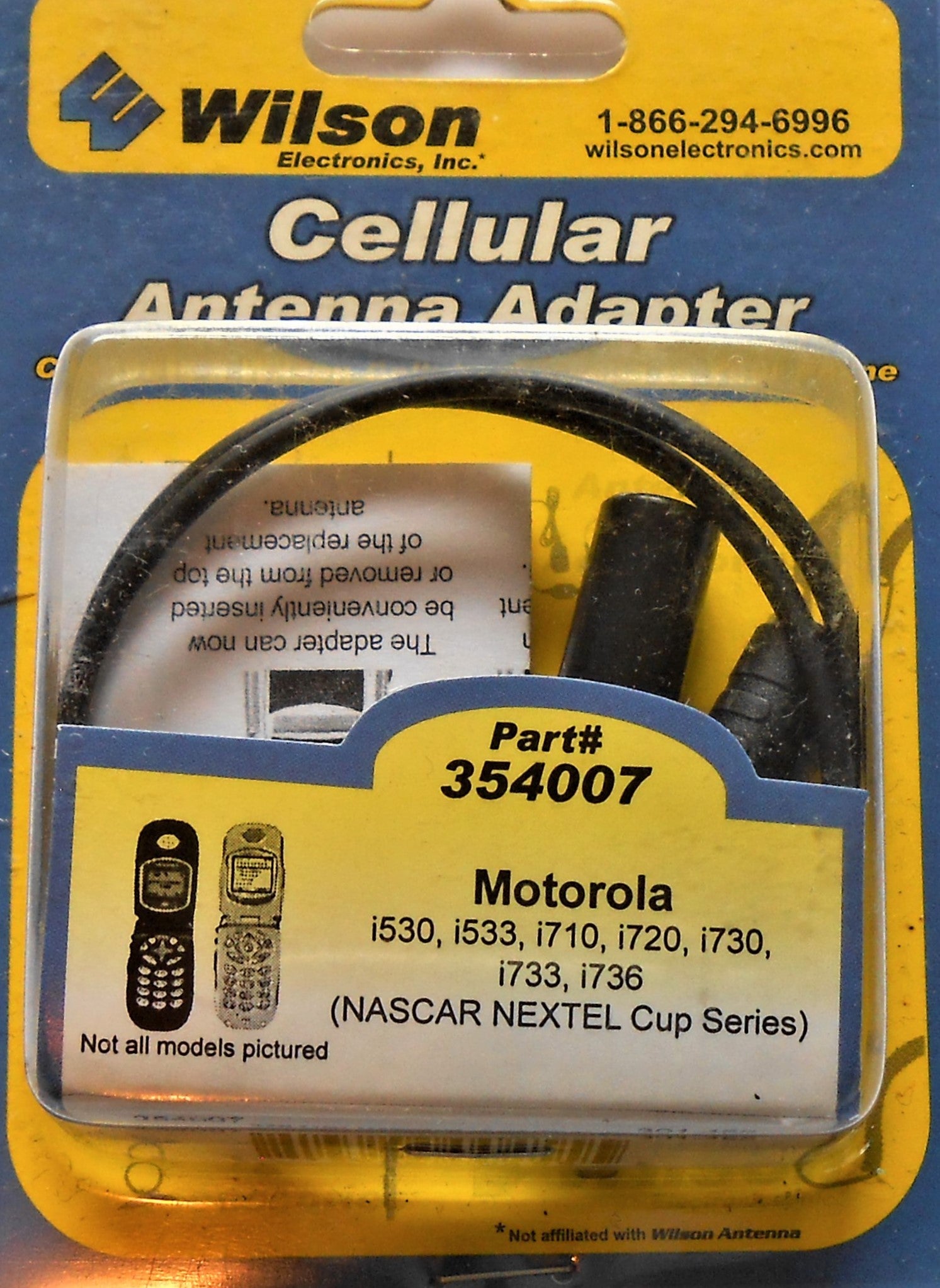 Wilson Cellular Antenna Adapter part# 354007
