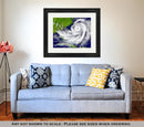 Framed Print, Hurricane Over Florida And Cuba