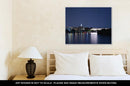 Gallery Wrapped Canvas, Panoramic Photo Of Washington D C Skyline At Night