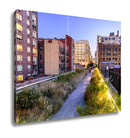 Gallery Wrapped Canvas, New York City USA On The High Line Park