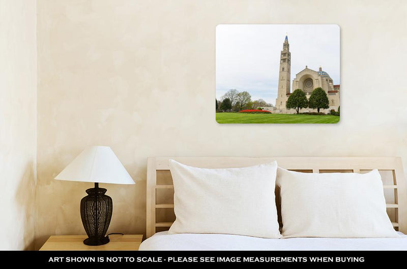Metal Panel Print, Washington D C Basilica Of The National Shrine Of The Immaculate Conception