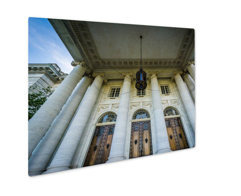 Metal Panel Print, The Exterior Of The Dar Constitution Hall In Washington Dc