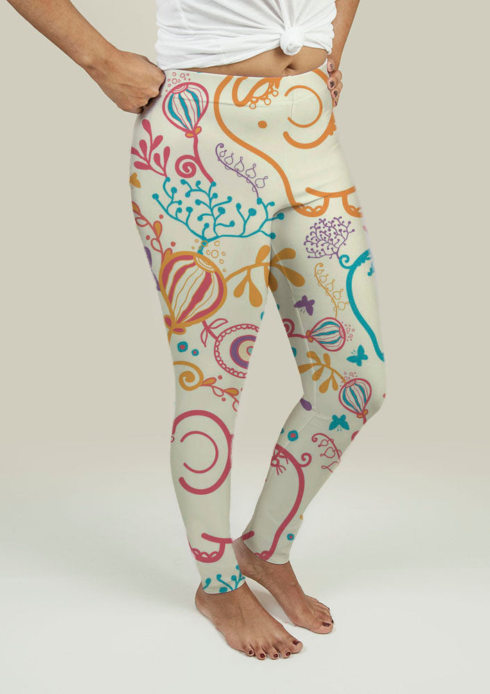 Leggings with Elephants