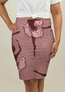 Pencil Skirt with Ballet Dancers