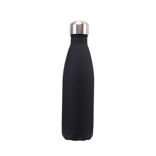 LOGO Custom Thermos Bottle Vacuum Flasks Stainless Steel Water Bottle Portable Sports Gift Cups