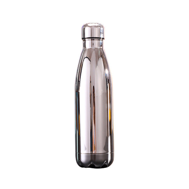 LOGO Custom Thermos Bottle Vacuum Flasks Stainless Steel Water Bottle Portable Sports Gift Cups