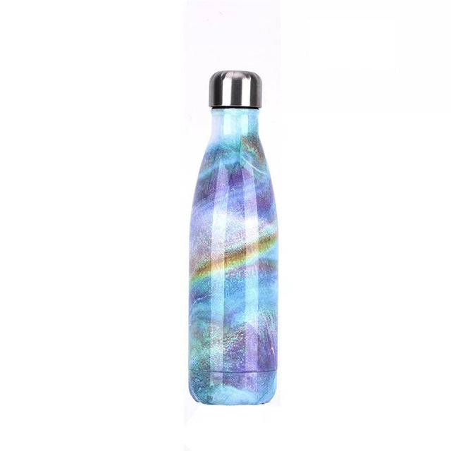 LOGO Custom Thermos Bottle Vacuum Flasks Stainless Steel Water Bottle Portable Sports Gift Cups