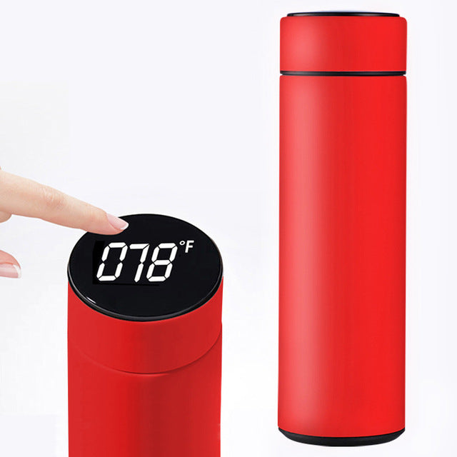 Intelligent Stainless Steel Thermos Bottle Cup Temperature Display Vacuum Flasks Travel Car Soup Coffee Mug Thermos Water Bottle