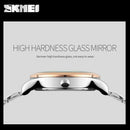 Men Stainless Steel Dress Watches By SKMEI Luxury Brand