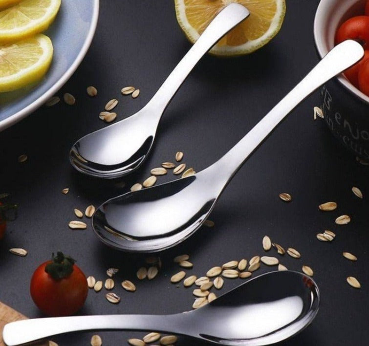 Stainless Steel Soup and Ice Cream Spoon