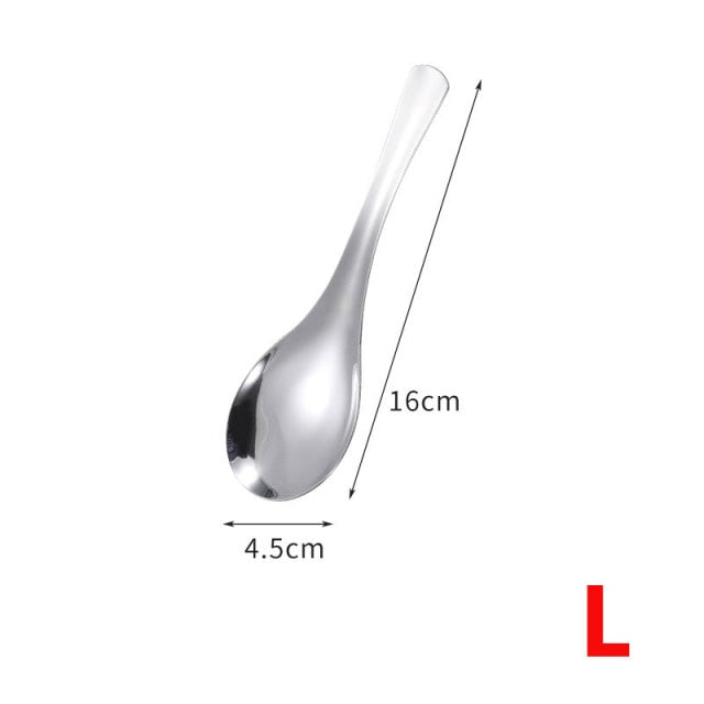 Stainless Steel Soup and Ice Cream Spoon