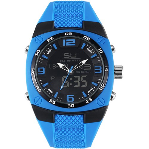 Men Analog & Digital Quartz Fashion & Military Style Wristwatches By: SMAEL