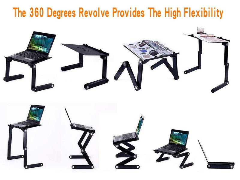 Laptop Stand With Adjustable Folding Ergonomic Design