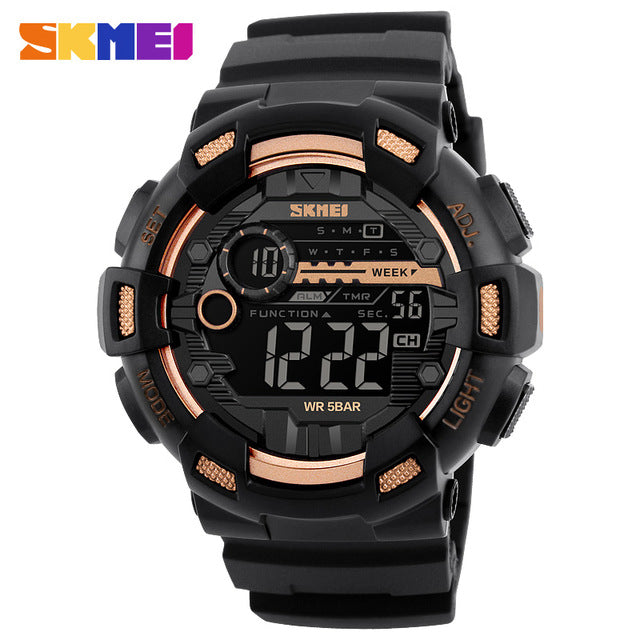 SKMEI Men Waterproof LED Digital Sports Watches.