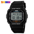 SKMEI watch outdoor sports running diving swimming waterproof led digital watches Military Shock Resistant watch