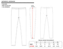Leggings with Stripe Pattern with words
